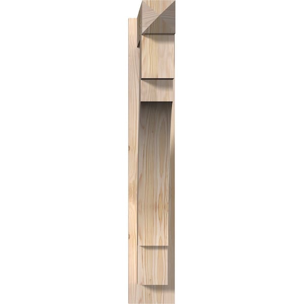 Merced Smooth Arts And Crafts Outlooker, Douglas Fir, 5 1/2W X 26D X 34H